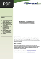 Demantra Engine Tuning-RapidFlow PDF