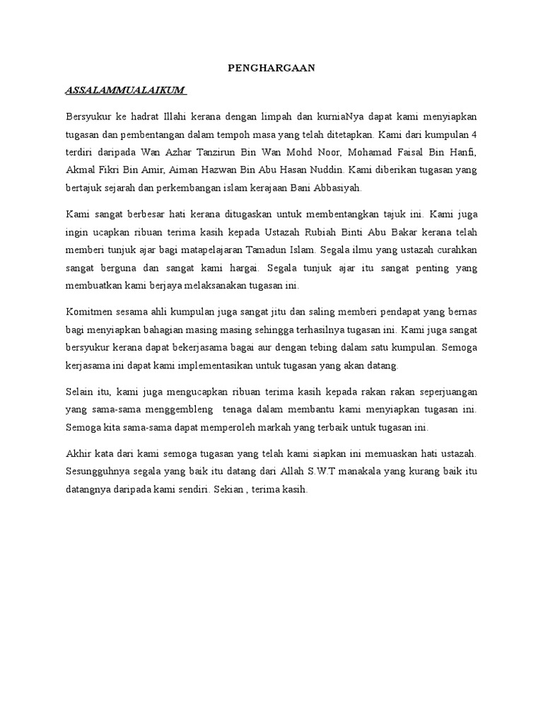 Ctu151 Kerajaan Bani Abbasiyah Pdf