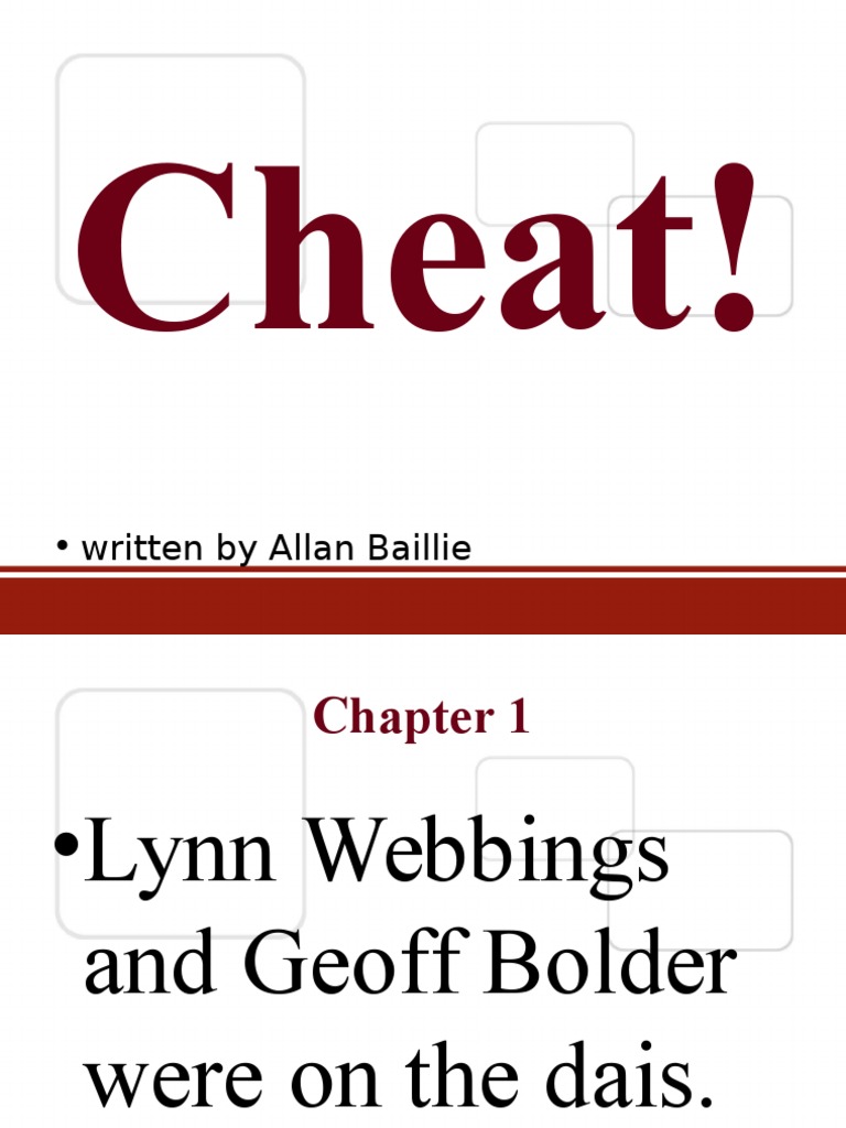 CHEAT | PDF | General Fiction