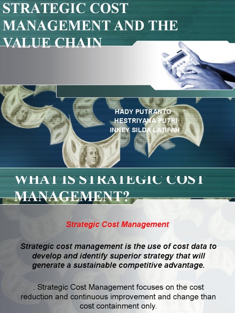 Strategic Cost Management in Value Chain | PDF | Competitive Advantage ...