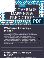 AM Coverage Mapping & Prediction (4th Report by Pedrosa)