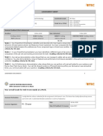 Jonathon Unit 8 Assessment Sheet