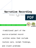 Narrative Recording: Montemayor, Ma. Rovi Michelle B. 3AN3