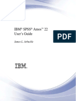 SPSS Amos User Guide 22