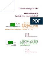 7 Osnove Dinamike Zadatci Linearni Impuls Sile 3. Ix. 2010.