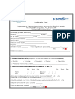 C-Oral Registration Form