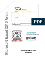 Apostila Excel 2010 Avançado- Revisão 00-10-05-2011