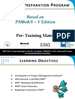 Pre-Training PMP PMBOK5 PDF