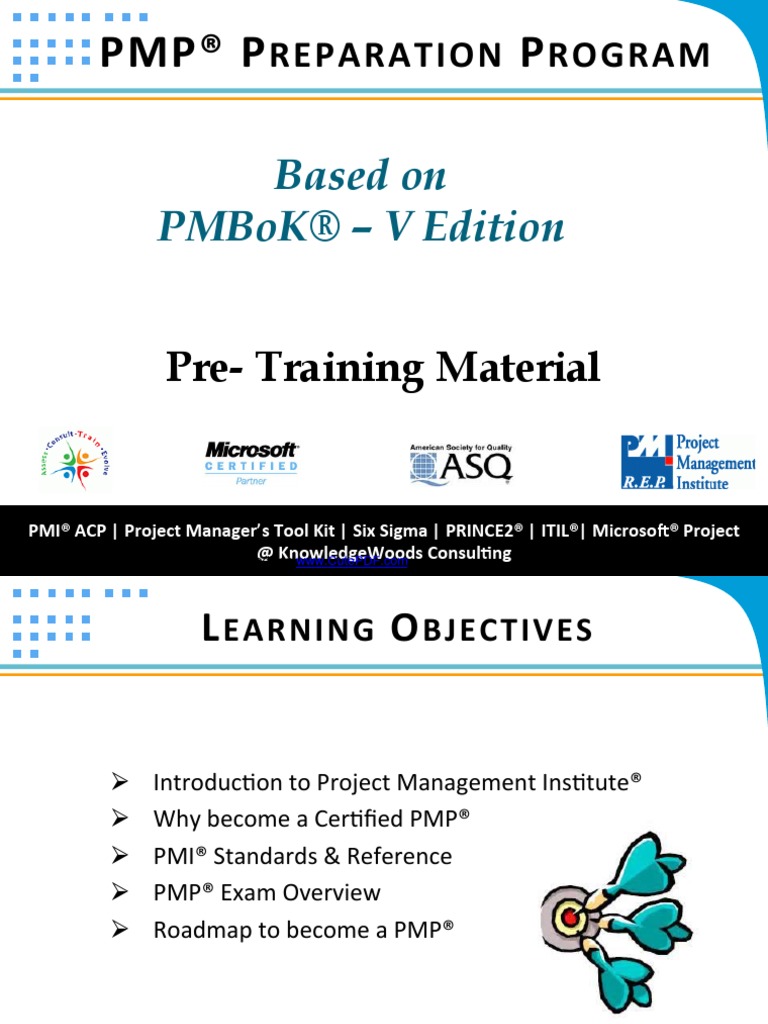 Pre-Training PMP PMBOK5 PDF | PDF | Project Management | Business