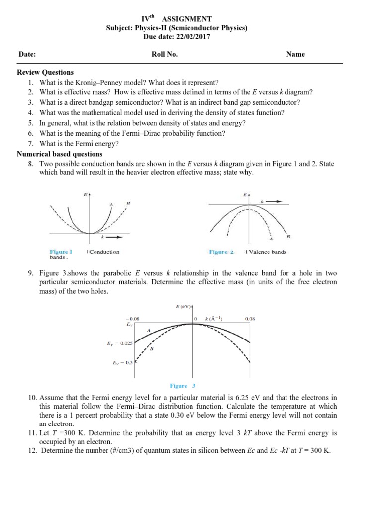 Very Good Assignment On Quantum Physics | PDF