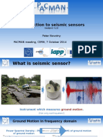 Introduction to seismic sensors (subject 3.2