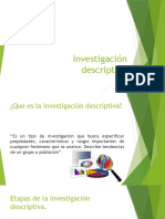 Investigación Descriptiva