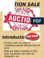 Auction Sale