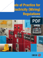 Code of Practice For The Electricity (Wiring) Regulations: 2015 Edition