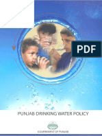 1-Punjab Drinking Water Policy 2011