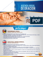 Agenda Anual de Oracion Febrero