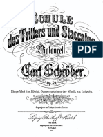 Schroeder - School of Trills and Staccato For Cello Op.39 PDF