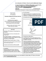 Pew Sheet Notices For 19 Feb 2017