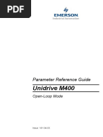 Unidrive M400 Parameter Reference Guide (Open-Loop)