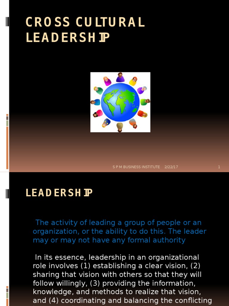 CROSS CULTURAL LEADERSHIP STRATEGIES FOR EFFECTIVE INTERNATIONAL visual data 2