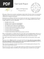 Geometry Project Guidelines | PDF | Art