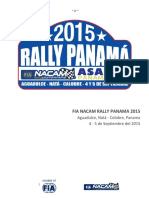 Fia Nacam Rally Panama 2015 Español