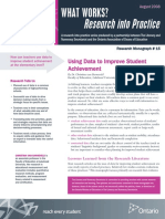 Using Data To Improve Student