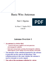 Basic Wire Antennas: Part I: Dipoles