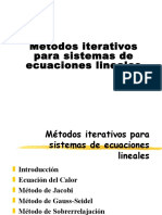 Sistemas Lineales Iterativos