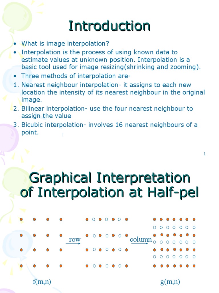 Image Interpolation PDF