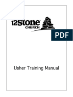 Ushers Training Manual PDF