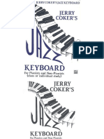 Jerry Coker Jazz Keyboard For Pianists and Non Pianists