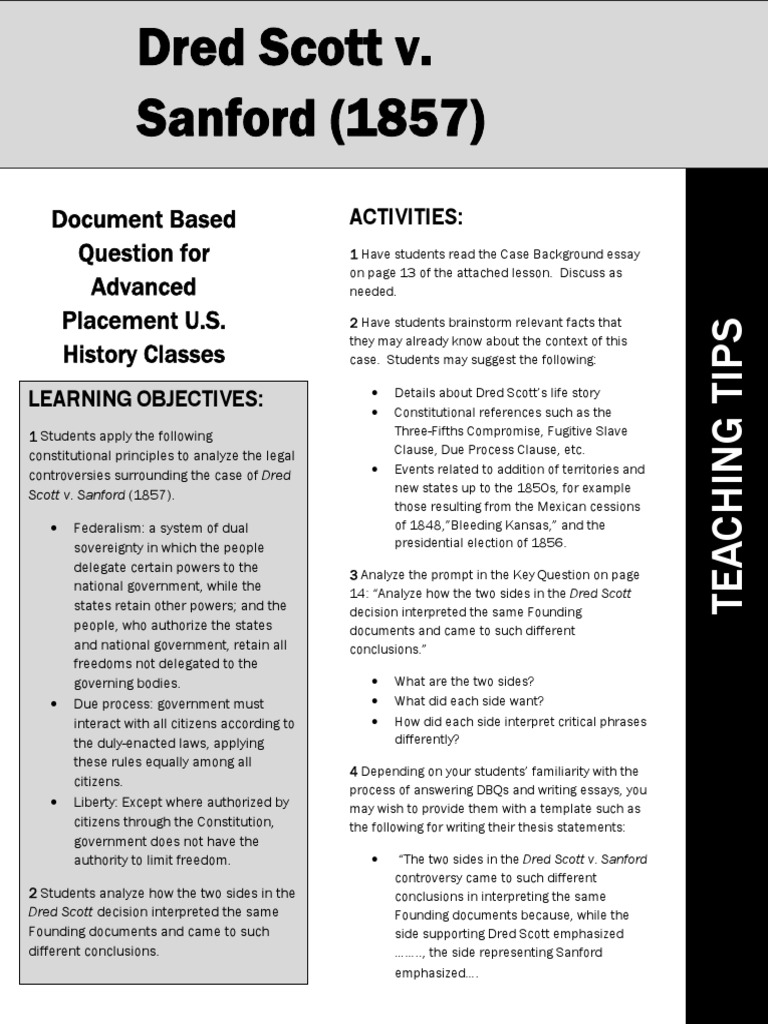 Dred scott v. sandford image