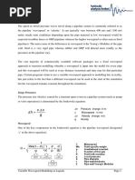 Water Hammer Sound Celerity Equation Surge in Pipe Water Hammer Variable-Waves Speed