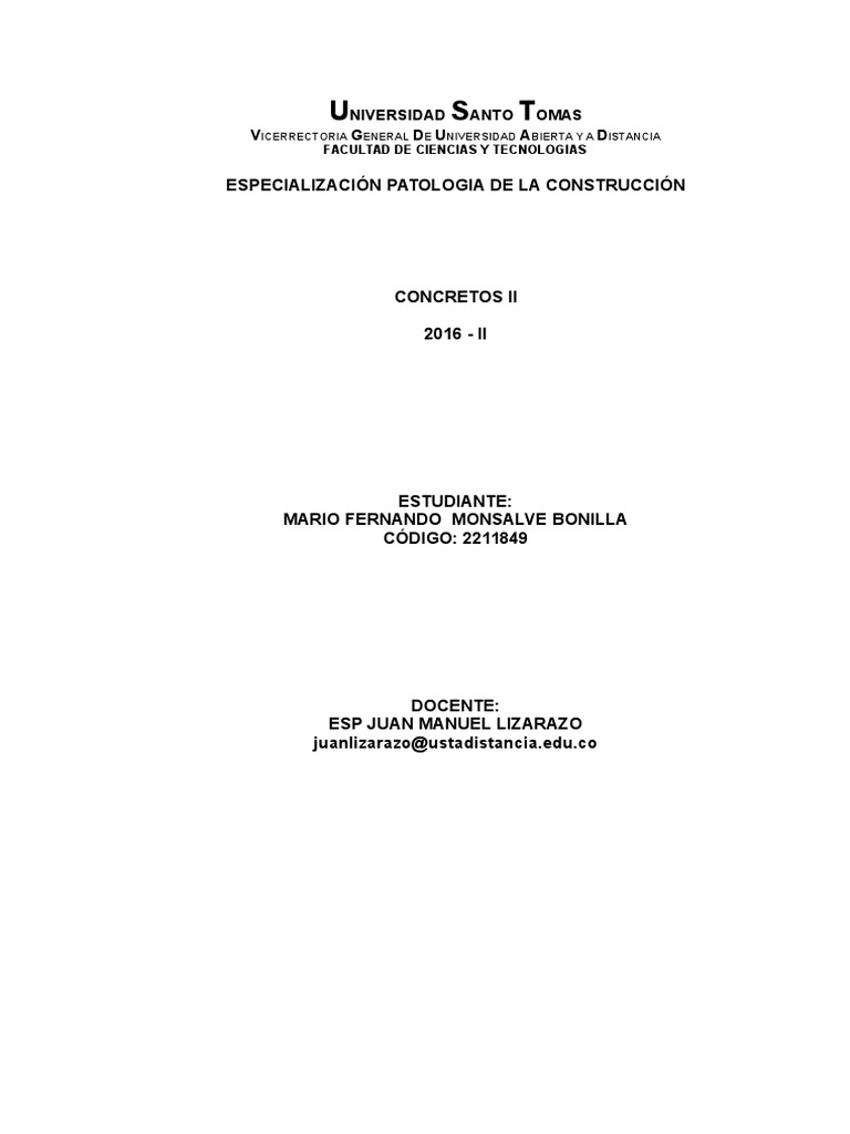 Análisis Normas NSR-10 y NTC 5551 | PDF | Cemento | Corrosión