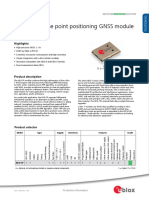 NEO-7P ProductSummary (UBX-13003350)