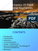 Fixed Functional Appliances - Biomechanics