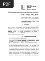 Contestacion de Demanda TENENCIA