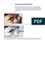 Bermain Lighting Effect Di Photoshop