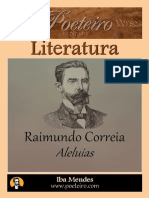 Raimundo Correia e seus poemas Aleluias