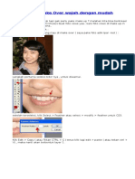 Cara Make Over Pada Wajah Menggunakan Photoshop