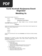 contoh pdf sederhana mou Kontrak Kerjasama Organizer Event Surat