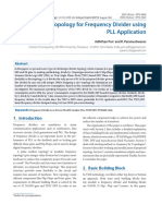 A Hybrid Topology For Frequency Divider Using PLL Application