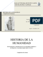 Historia de La Humanidad