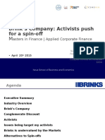 Brink's Company: Activists Push For A Spin-Off