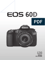 EOS 60D Instruction Manual RO PDF