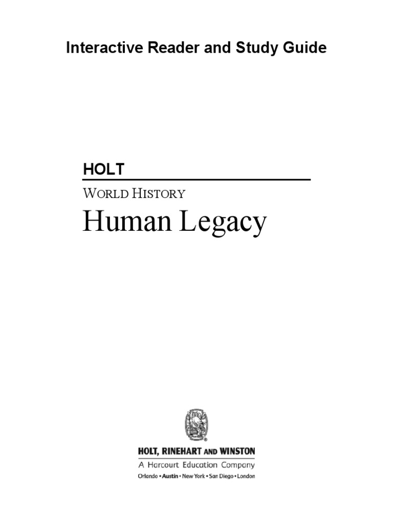 Int. Reader and Study Guide NoRestriction | PDF | Homo | Neolithic