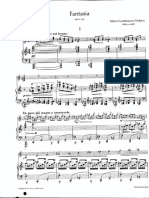 Castelnuovo-Tedesco Fantasia For Piano Guitar Op. 145 Score PDF