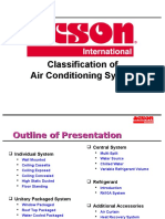 Types of Airconditioning (Acson)