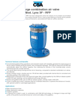 Water Air Valve Lynx 3F RFP